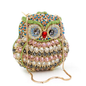 Owl Rhinestone Bag
