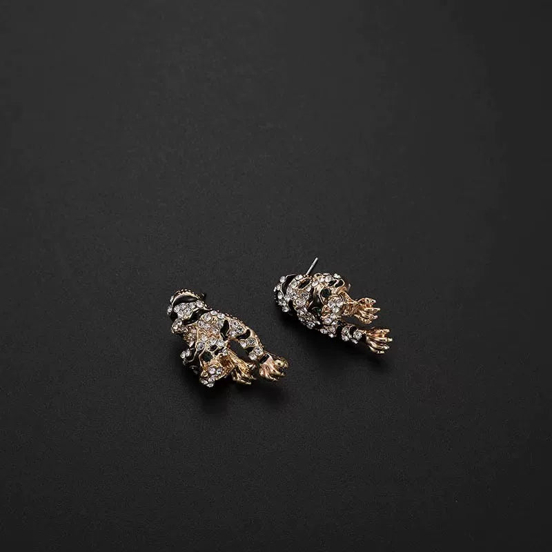 Costume Tiger Three Piece Jewelry Set