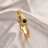 Gold LOVE Roman Bracelet