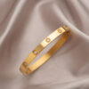 Gold Full Diamond Bracelet