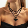Black Necklace 6859