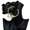 Golden Scorpion Earrings